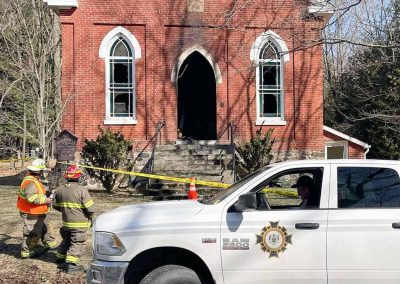 Wesleyville Church Door Restoration